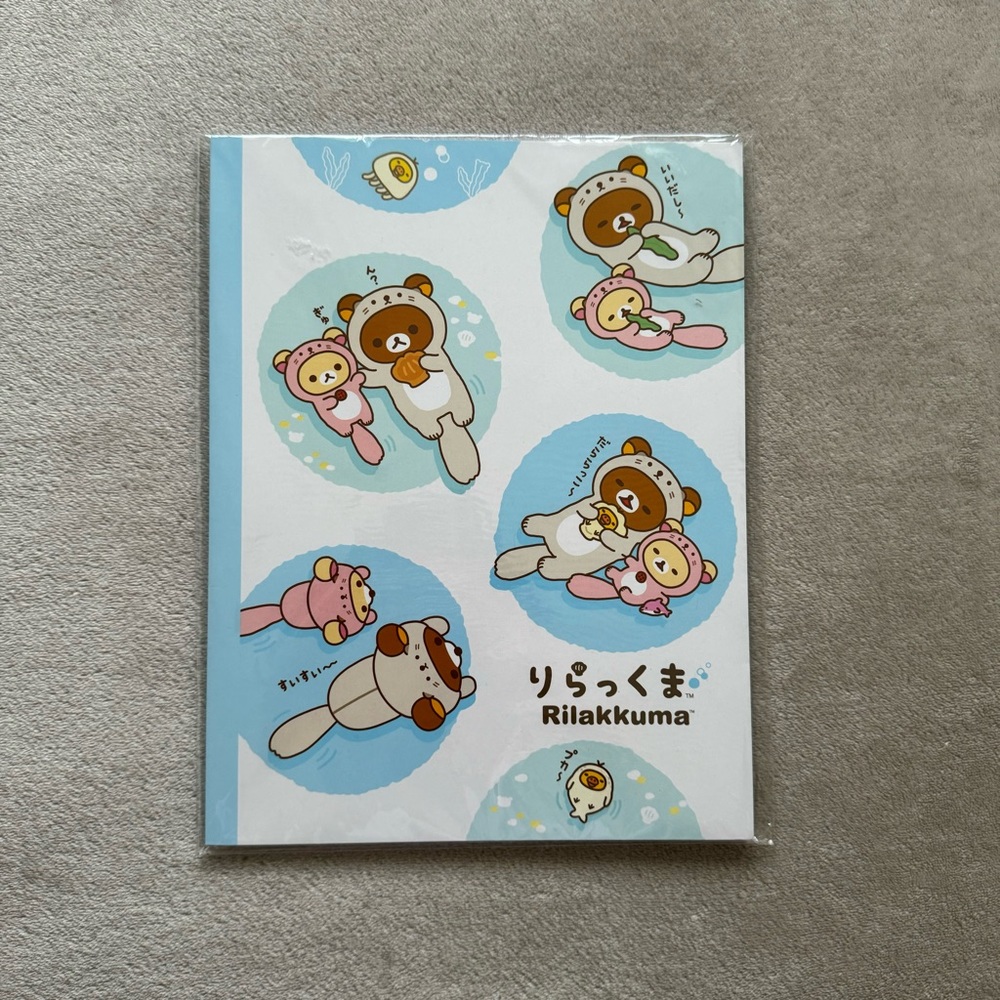 Rilakkuma Sea Otter Perfect Bound Notebook